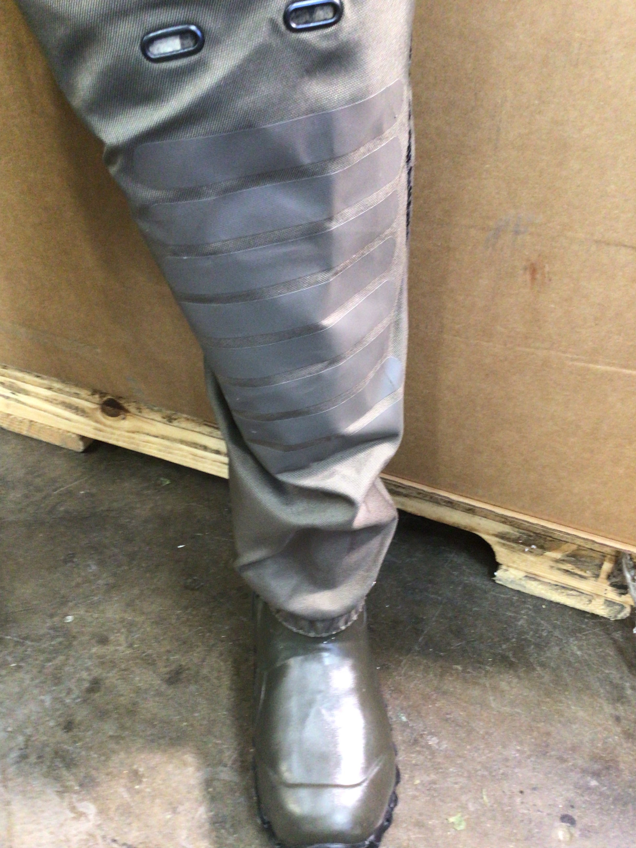 TIDEWE Hunting Wader with 1400 Gram Insulation Rubber Boots/Neoprene Size 7 (7954739200238)